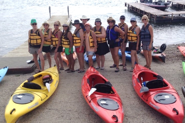 Kayaking Group